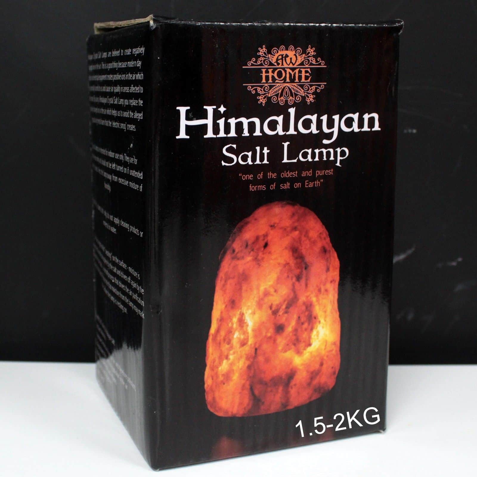 Lámpara sal natural de 1.5-2kg - Imagen 3