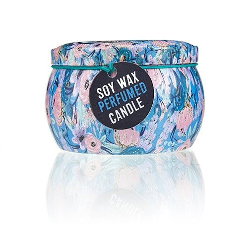 Vela artistica de Hojalata - Muñecas rusas -Muñeca azul - Imagen 4