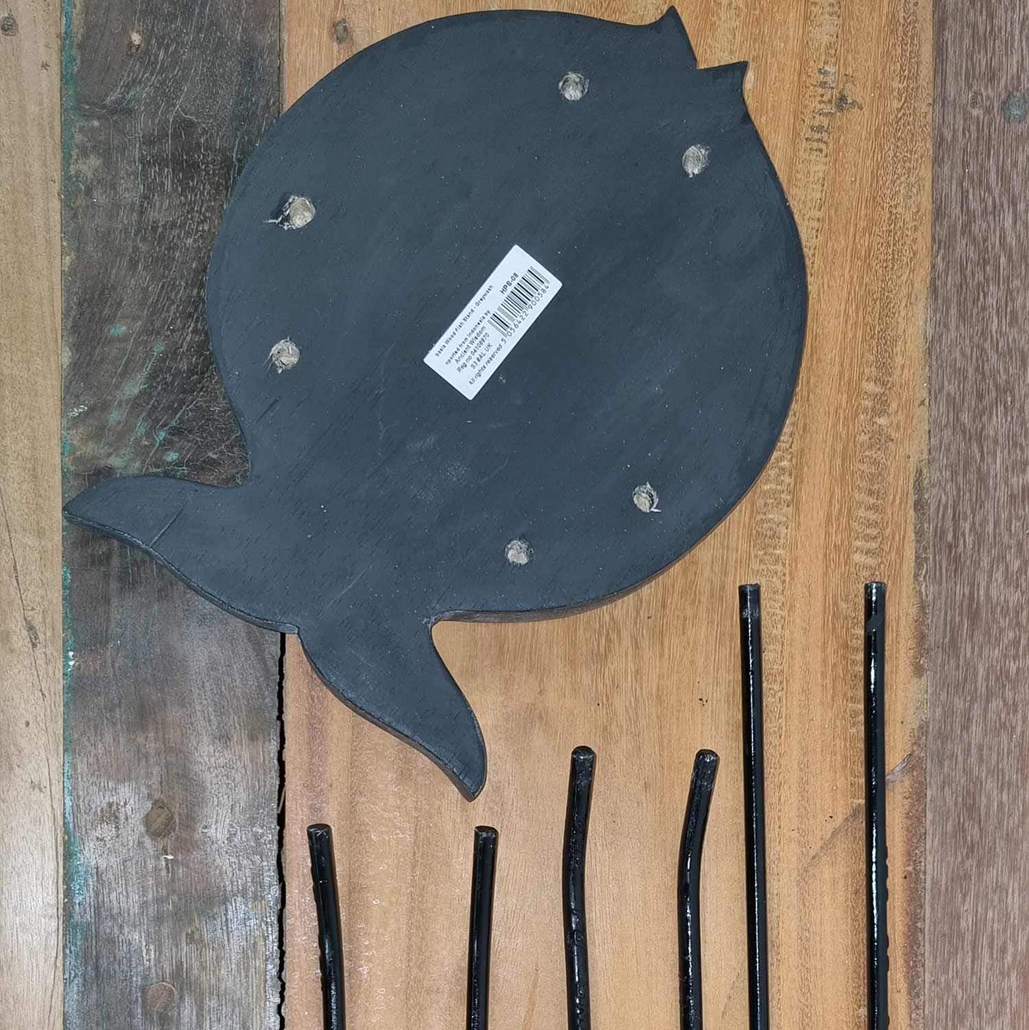 Mesa de Madera de Albasia - Grisáceo - Imagen 5