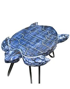 Juego de 3 maceteros de madera de Albasia - Tortugas - Imagen 7