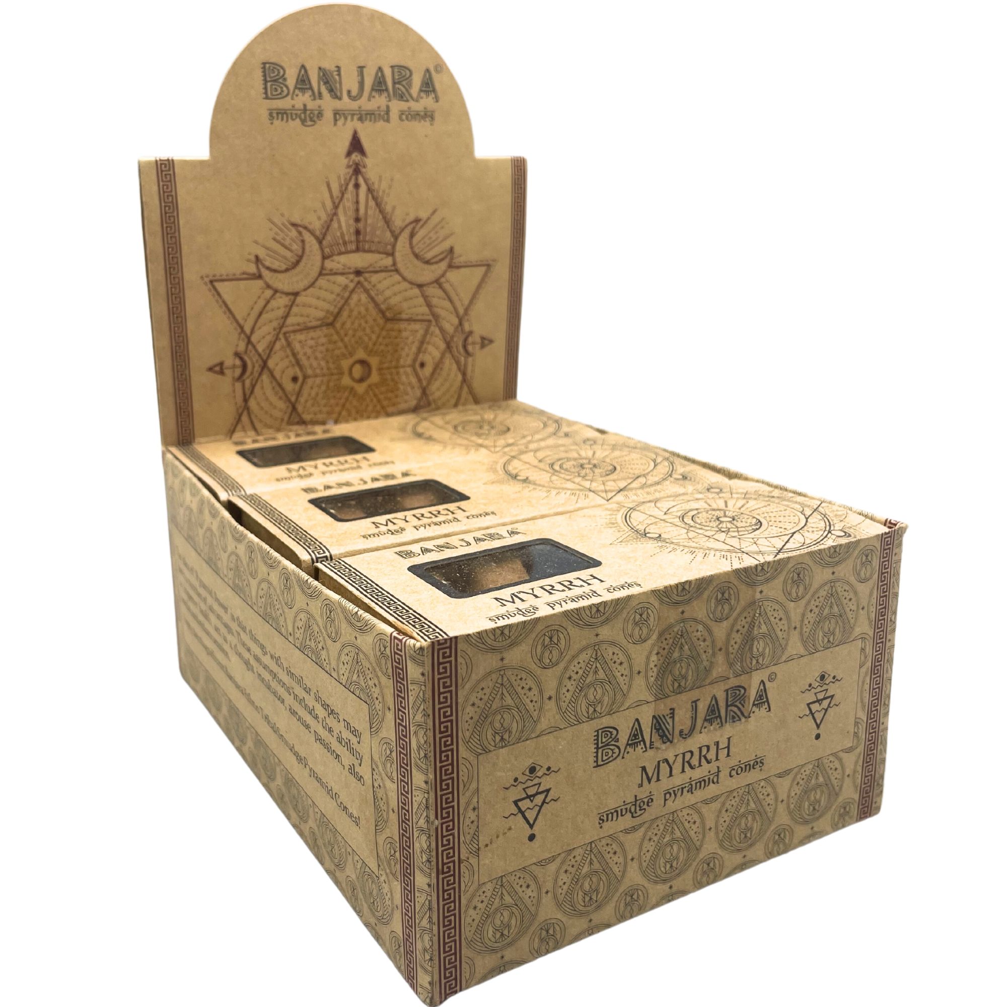 Conos piramidales Banjara Smudge -  Mirra - Imagen 8