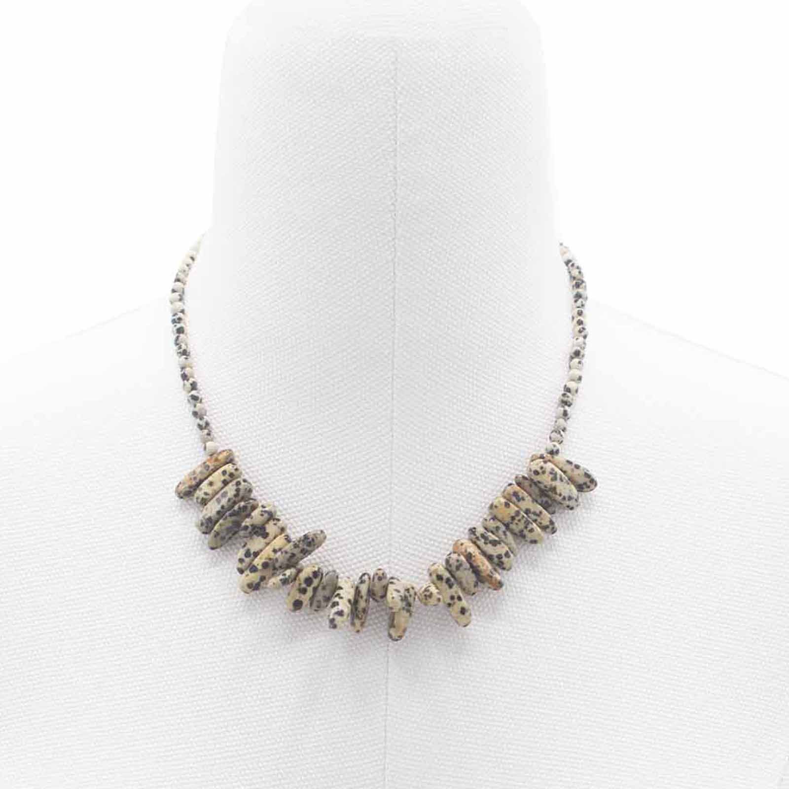 Collar de gemas Longstone - Piedra dálmata - Imagen 3