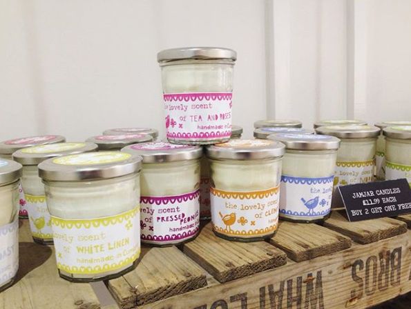 Velas en Bote de Cristal - Citrus - Imagen 4