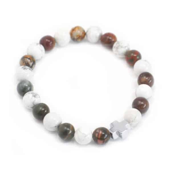 2 Pulseras con Piedras Preciosas - Paz - Imagen 2