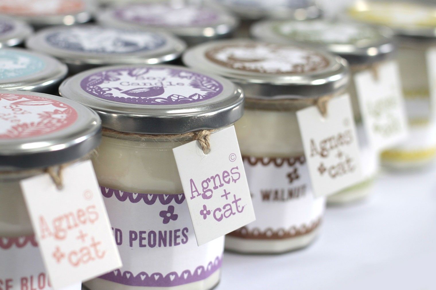 Velas en Bote de Cristal - Citrus - Imagen 2