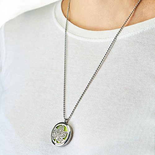 Collar difusor de aromaterapia 30mm - Alas de angel - Imagen 5