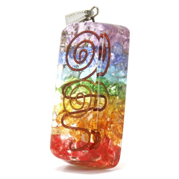 Colgante de Orgonita - Arco iris - Imagen 2
