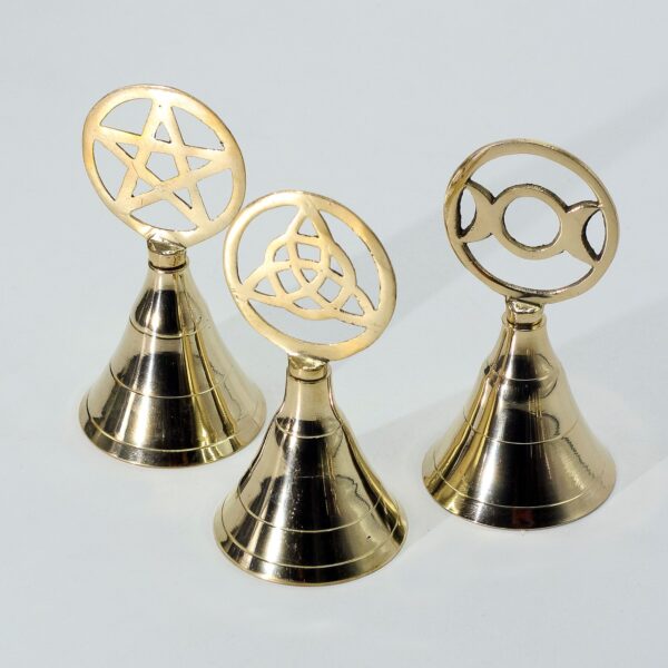 Campana de latón para altar - Pentagrama - Imagen 2