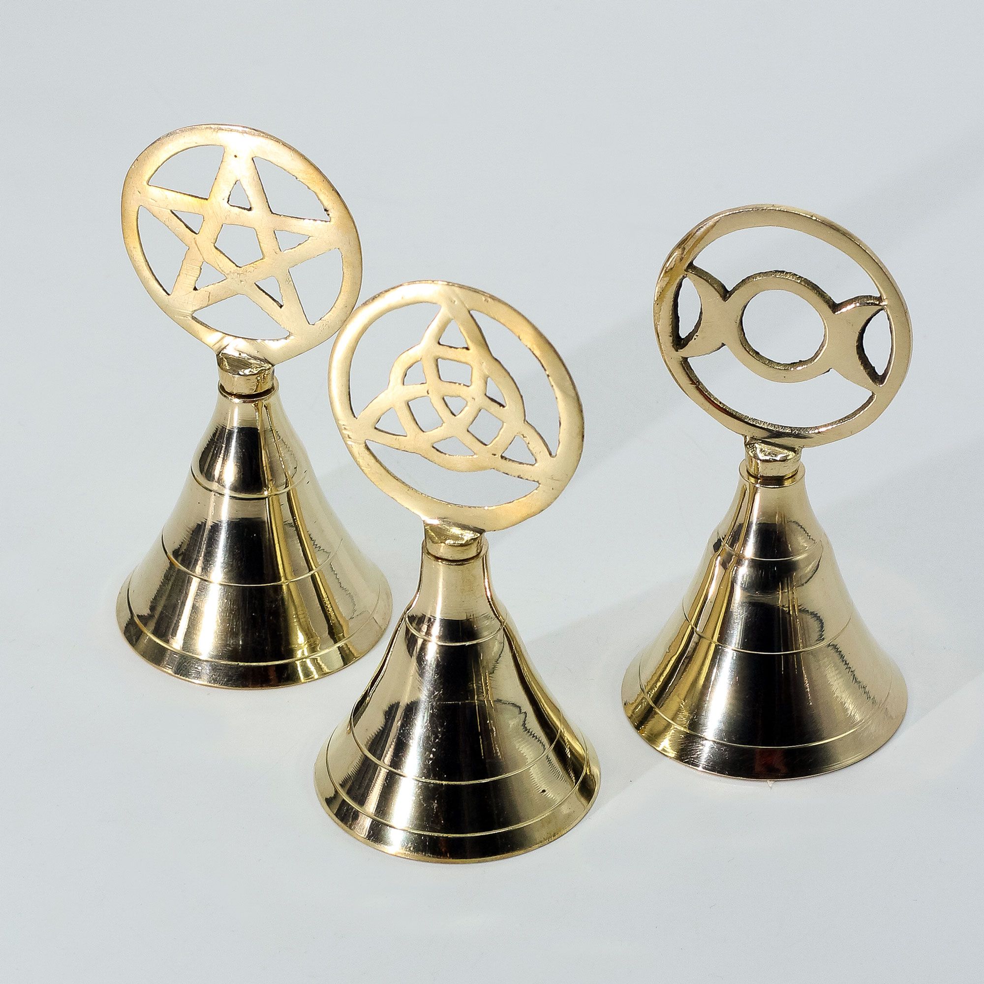 Campana de latón para altar - Pentagrama - Imagen 2