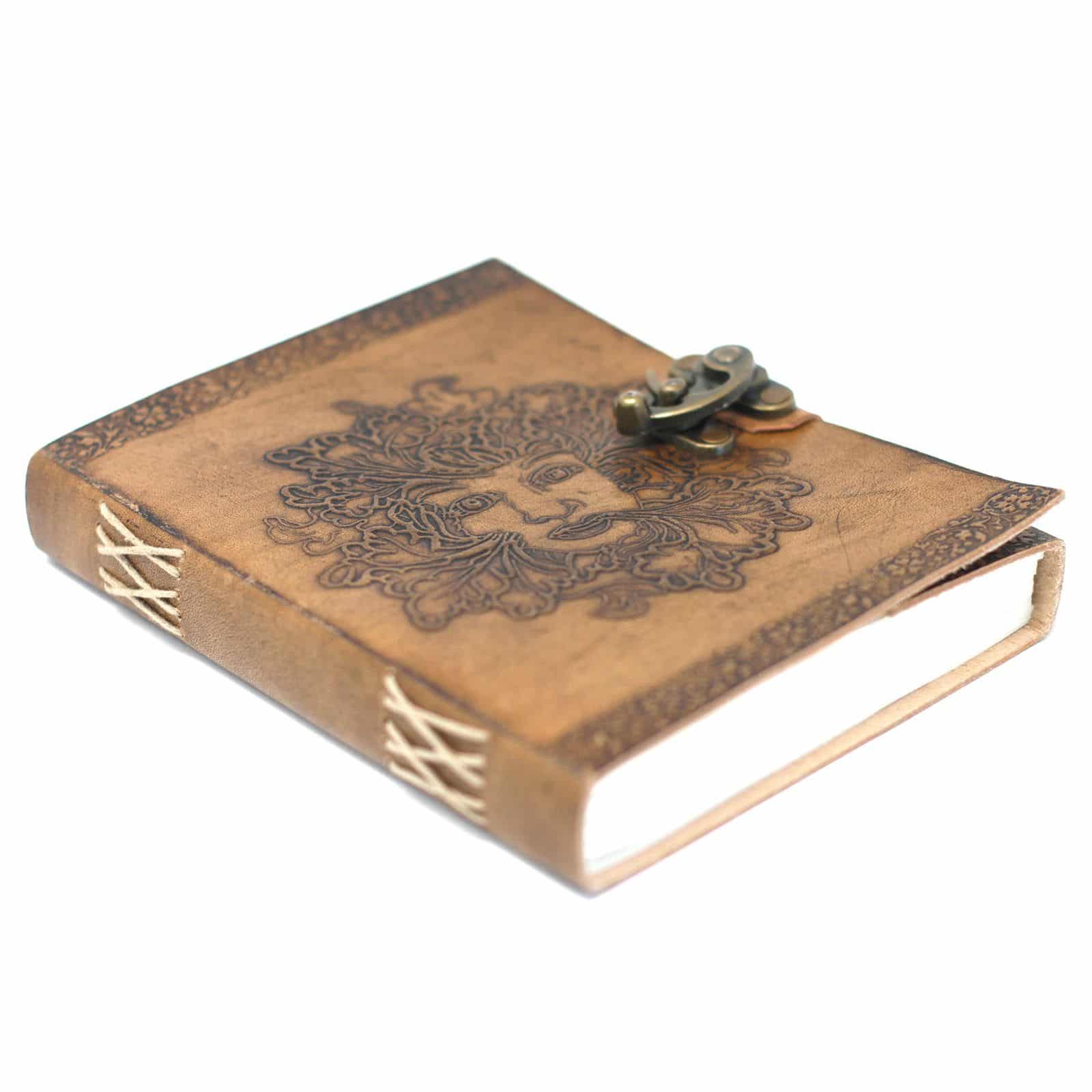 Leather Greenman Notebook - Imagen 3