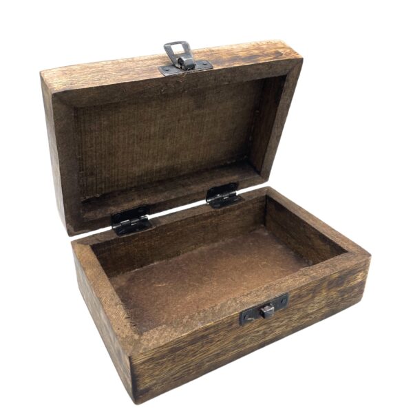 Caja de Recuerdos Mediana de Madera 15x10x6cm - Buda - Imagen 2