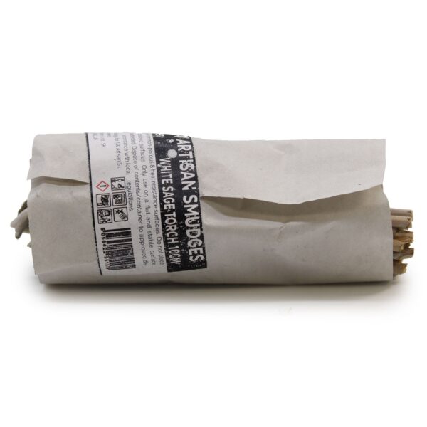 Atado de Hierba - Antorcha de Salvia Blanca 10cm - Imagen 2