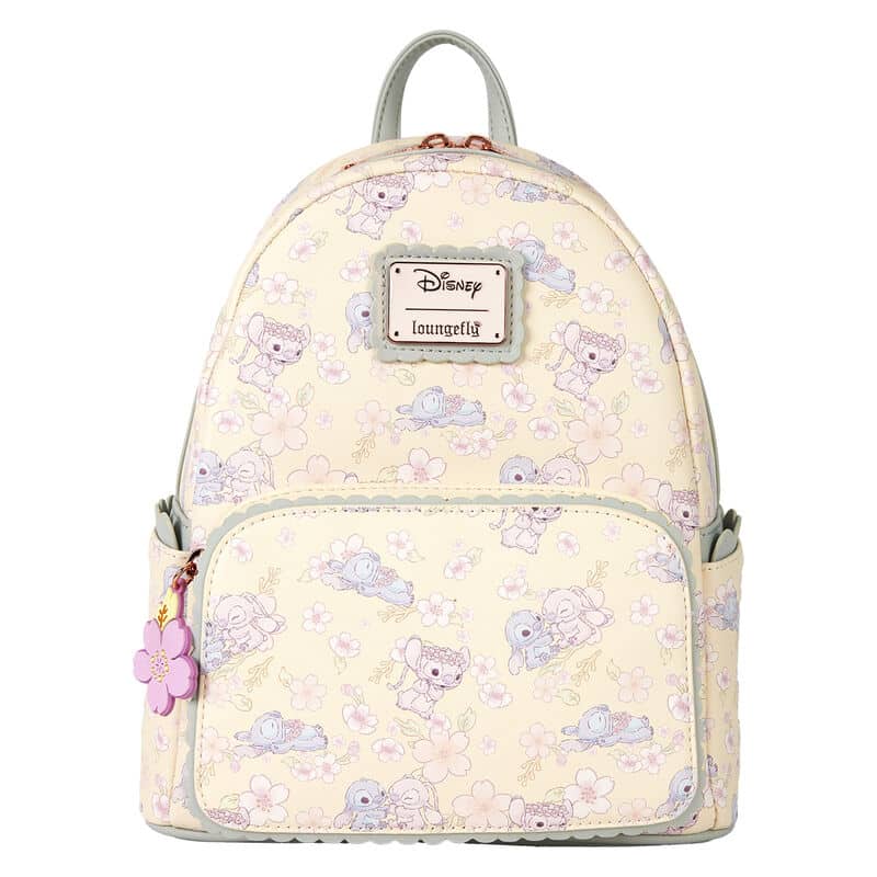 Mochila Cherry Blossom Stitch Disney Loungefly 26cm