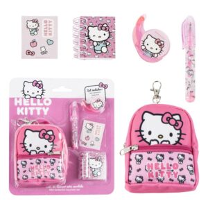 Set papeleria Mini Mochila Hello Kitty