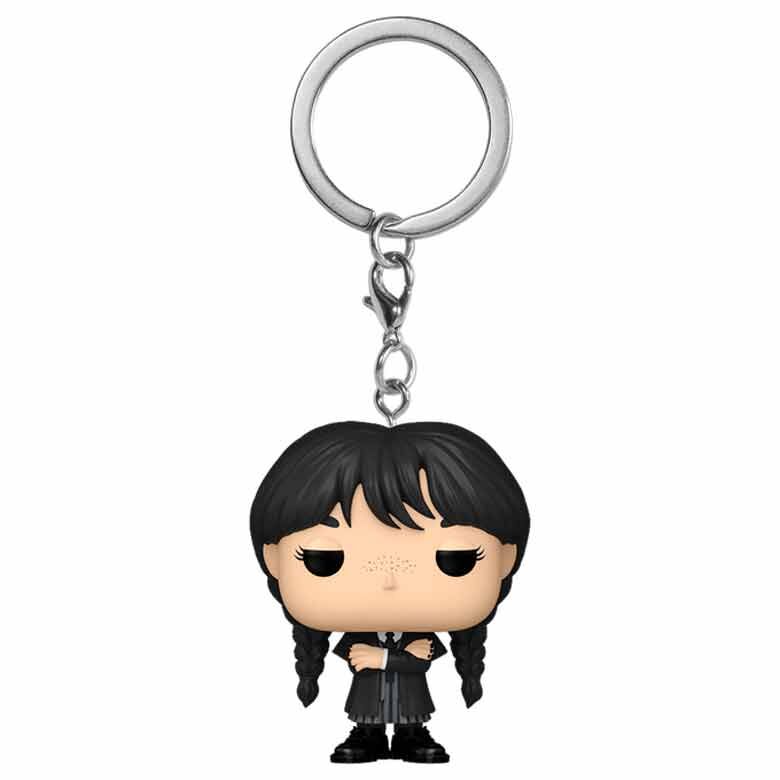 Llavero Pocket POP Miercoles Wednesday Addams