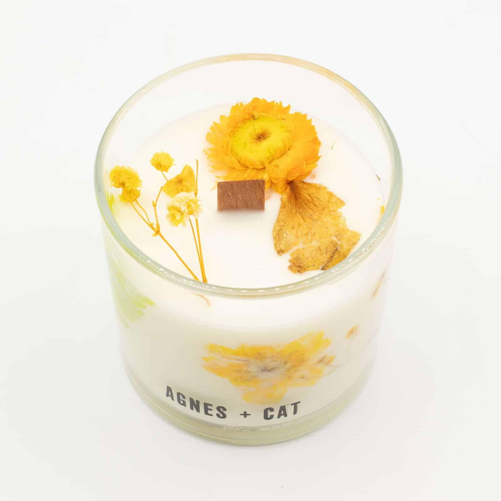 Agnes + Cat Vela de Cera de Soja Botánica - Rydal Oudh - Imagen 4