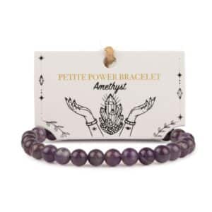 Pulsera de Poder Pequeña (17 cm x 6 mm) - Amatista