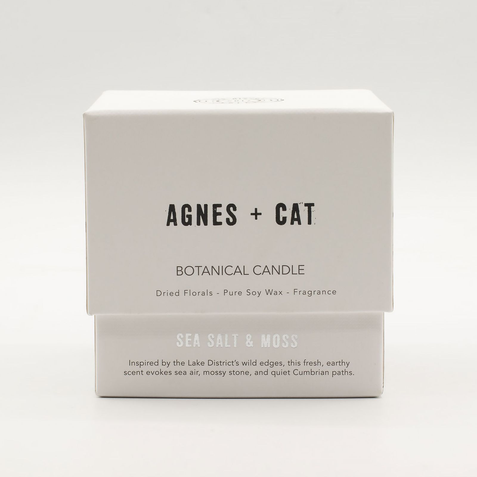 Agnes + Cat Vela de Cera de Soja Botánica - Sal marina y musgo - Imagen 4