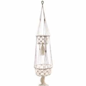 Macetero de Macrame - Doble