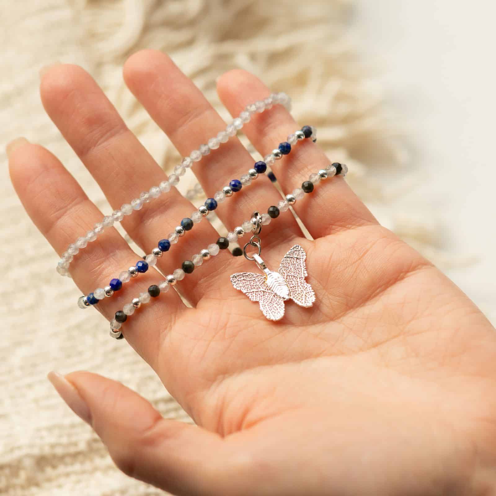 Nymph Spirit Conjunto de pulseras de gemas - Auroras boreales - Imagen 6