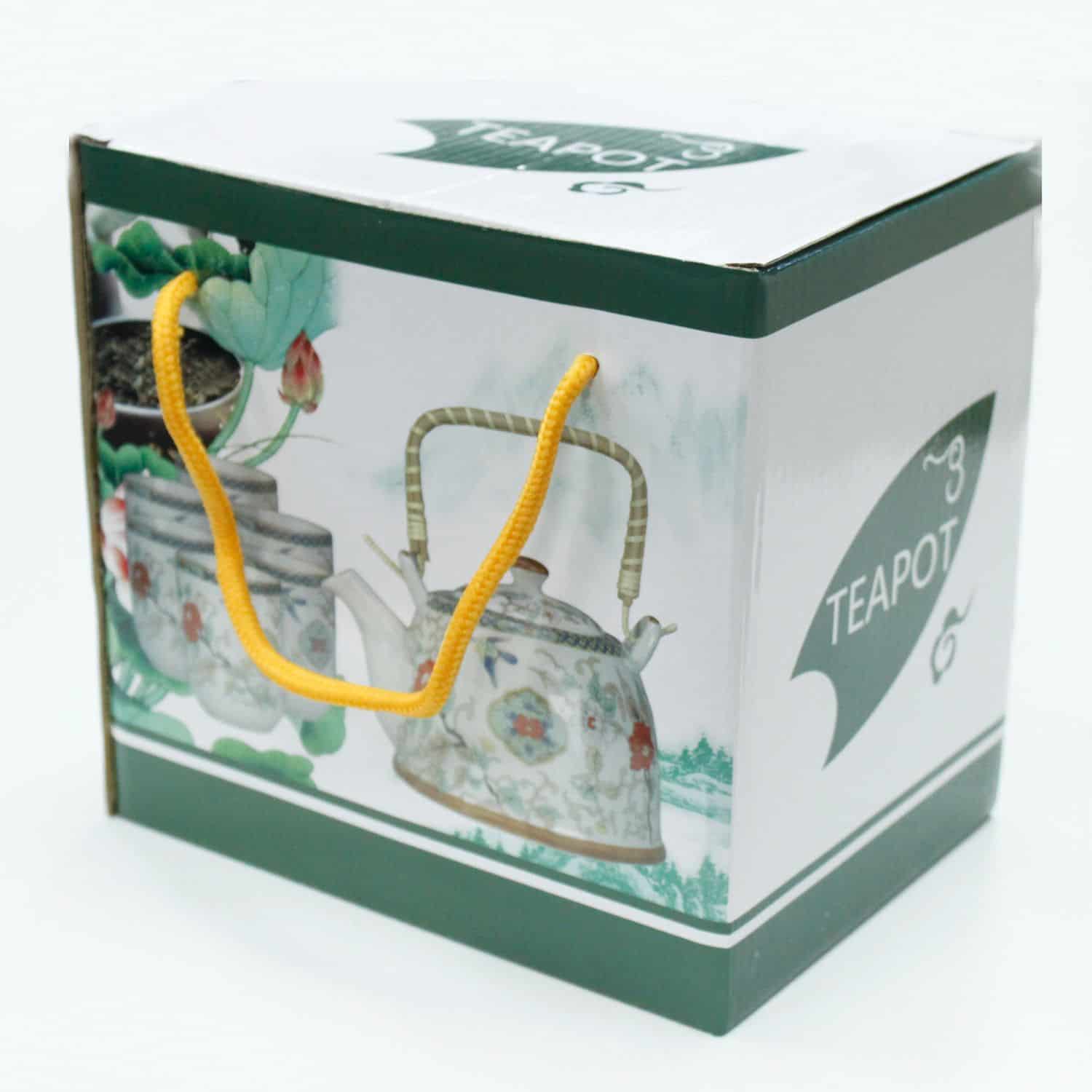 Set de tetera - Mosaico verde - Imagen 4