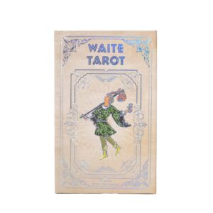 Juego de cartas de Tarot Waite con lámina de plata - con folleto