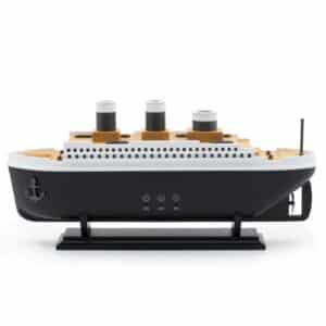 Difusor de aromas con efecto de modelo de barco y LED que cambia de color