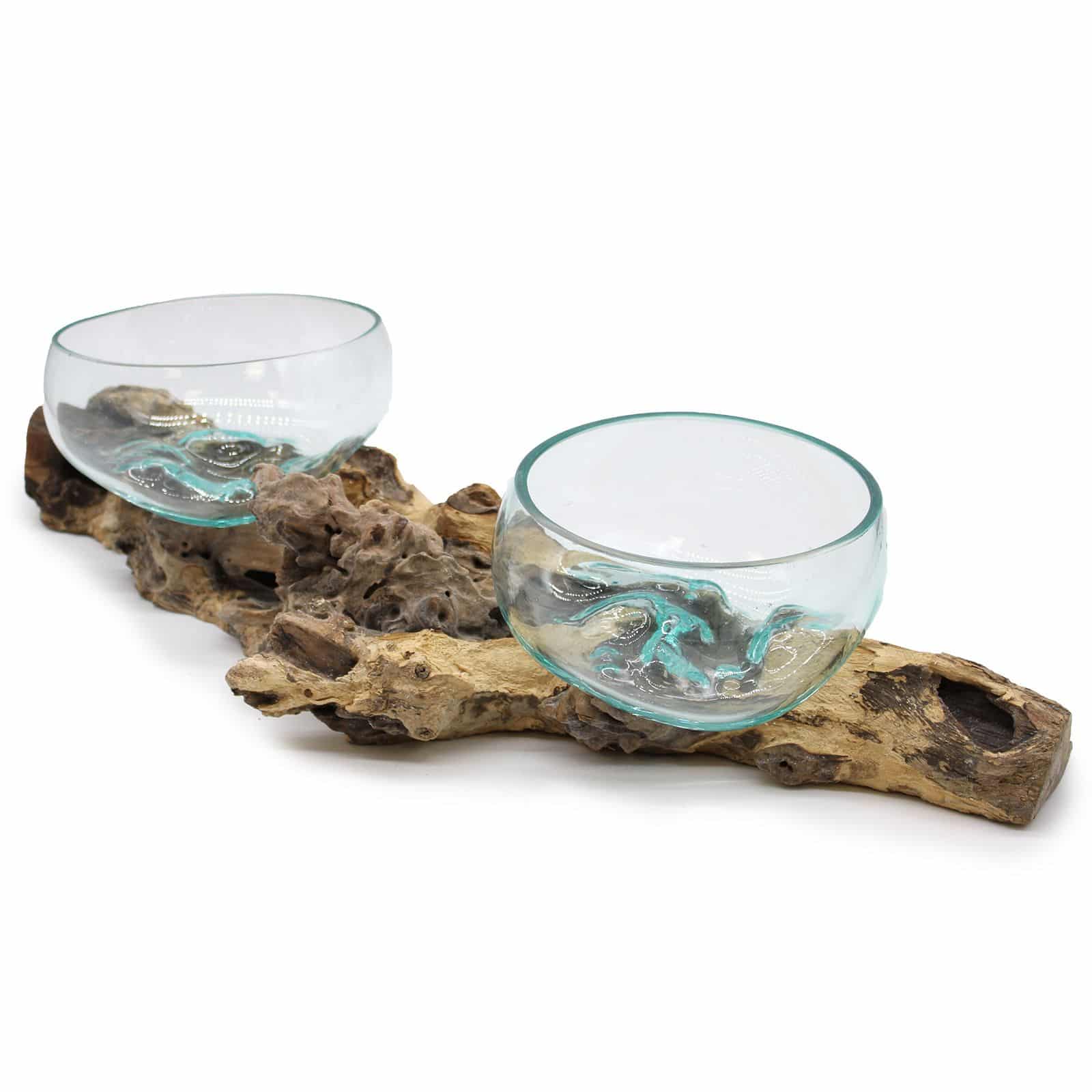 Vidrio en soporte doble extragrande - 70 cm