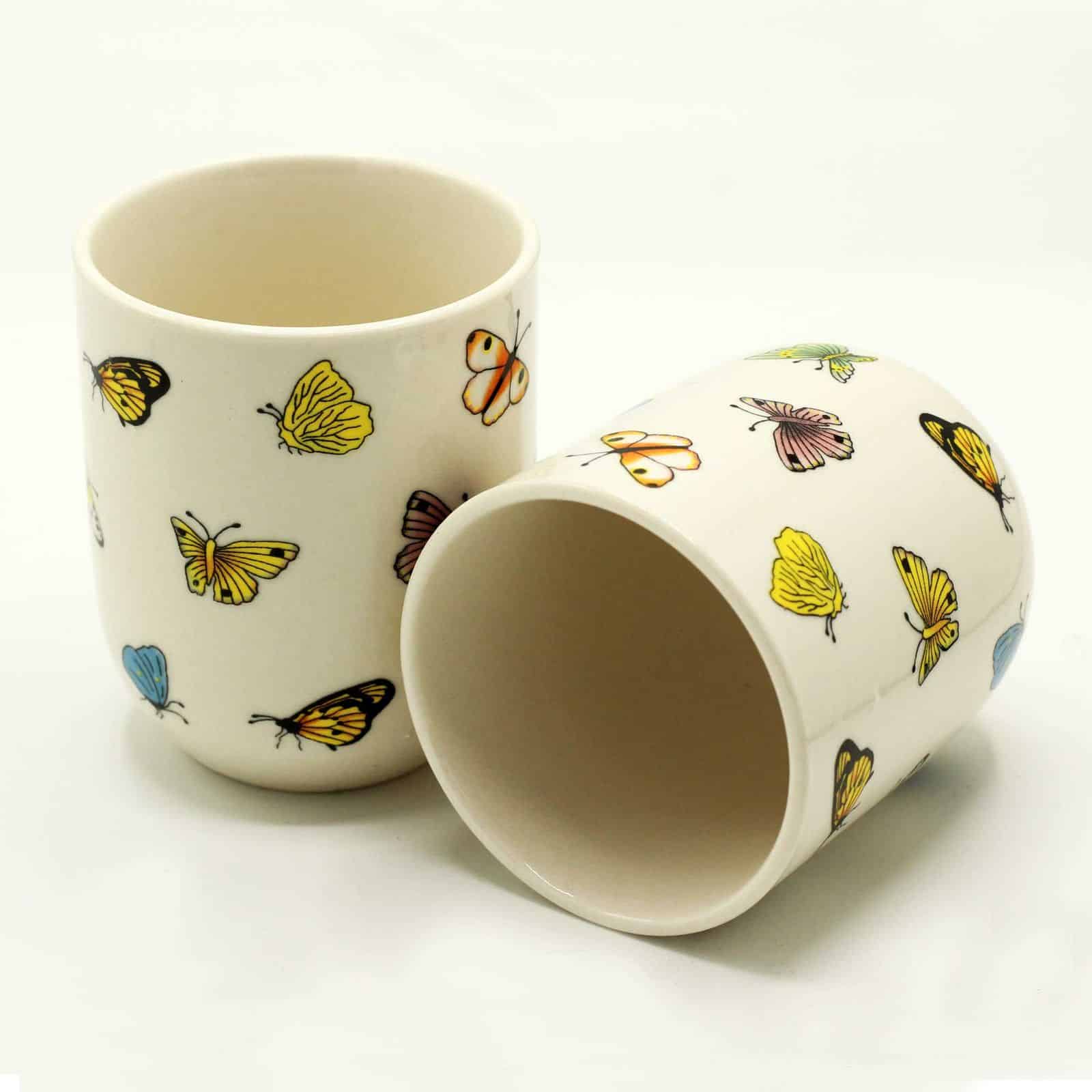 Tazas de te - Mariposa - Imagen 2