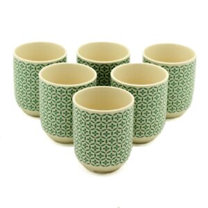 Tazas de te - Mosiac verde