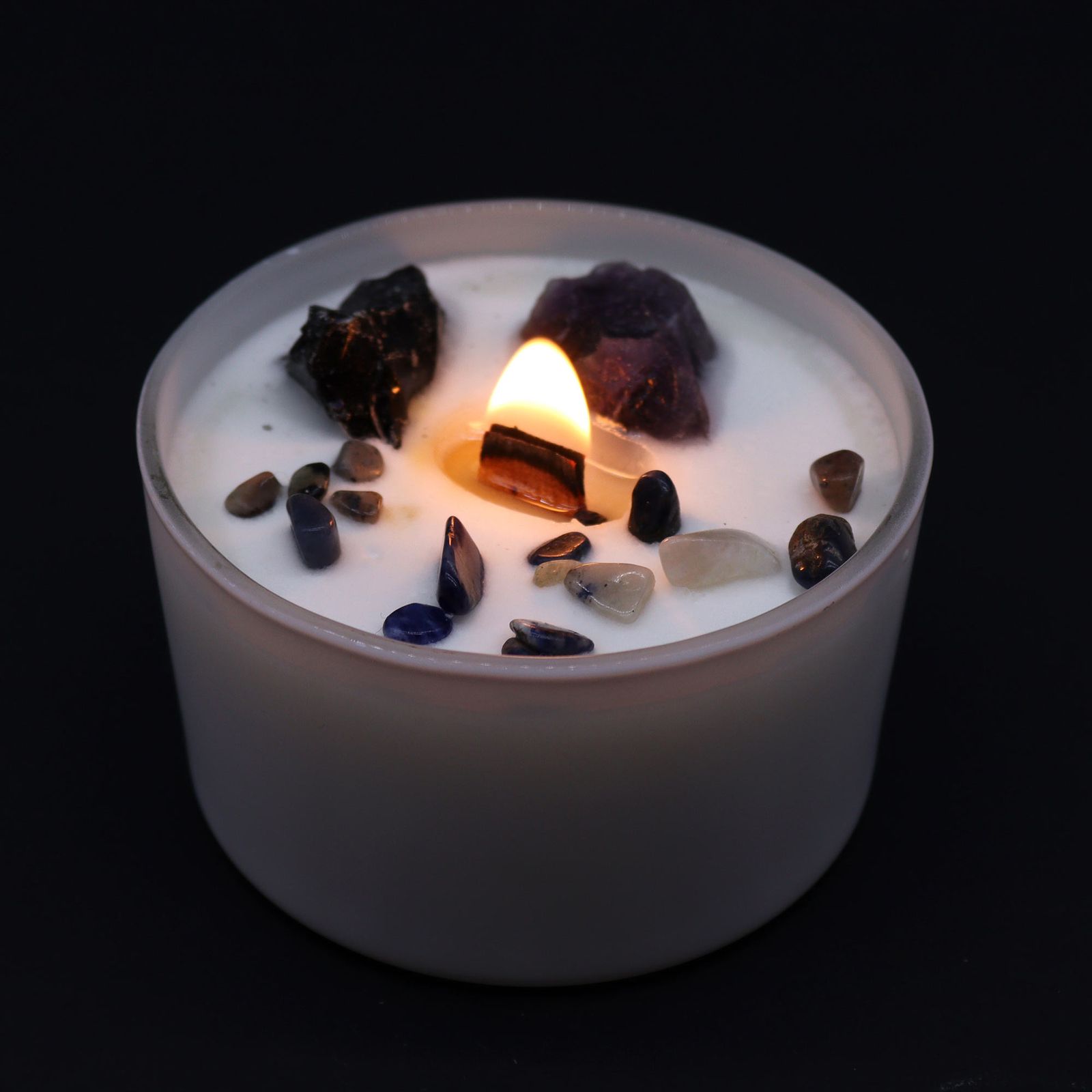 Velas de Cristal de Chakra -Chakra del plexo solar - Imagen 2