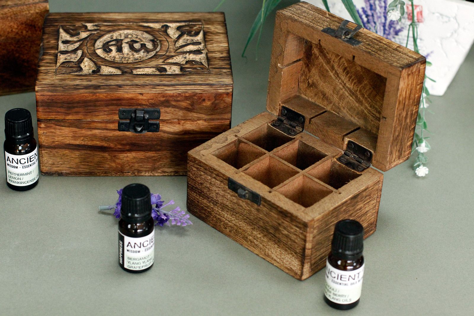 Caja de Aromaterapia Mango - Floral (para 12) - Imagen 2