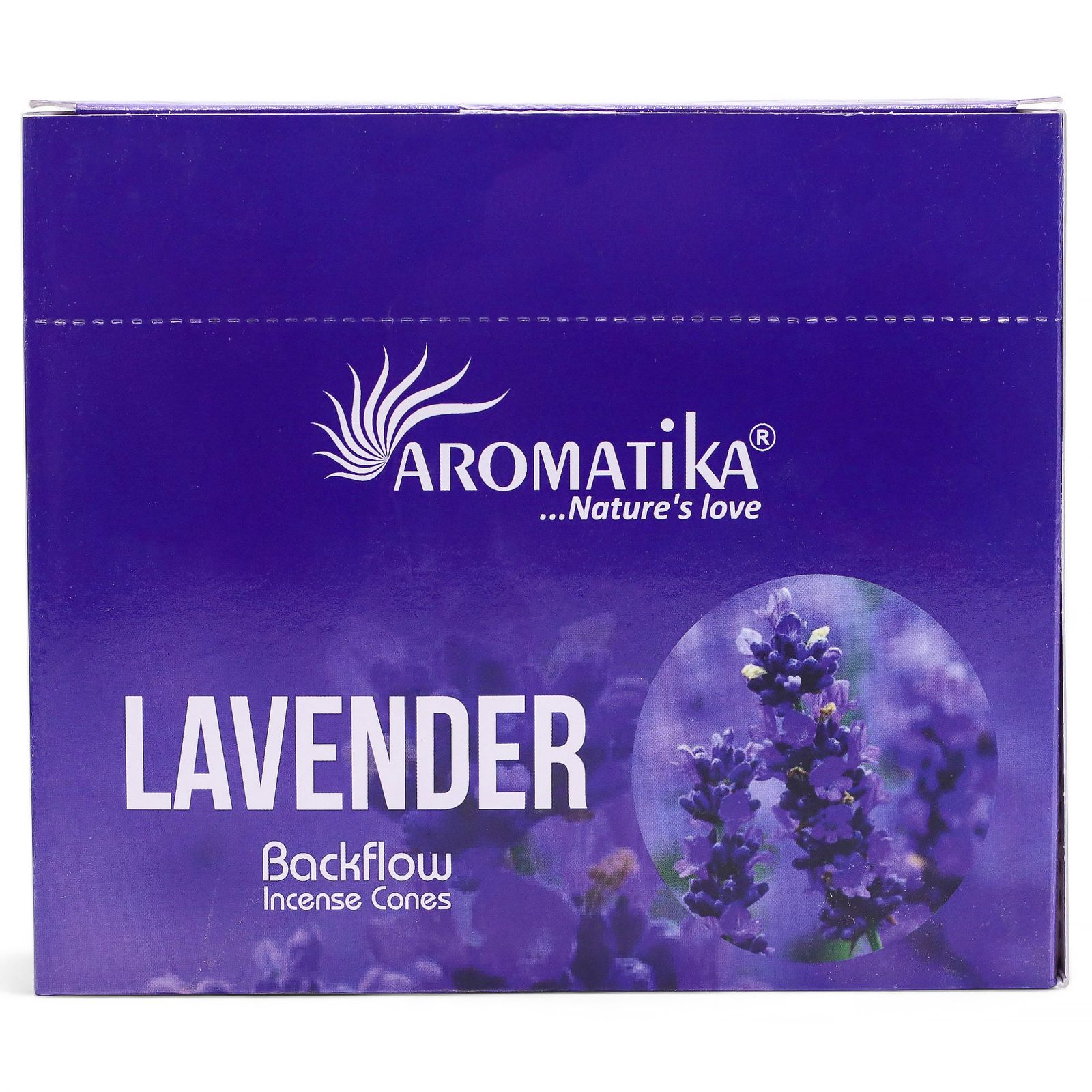 Paquete de 10 incienso Masala Backflow - Lavanda - Imagen 4